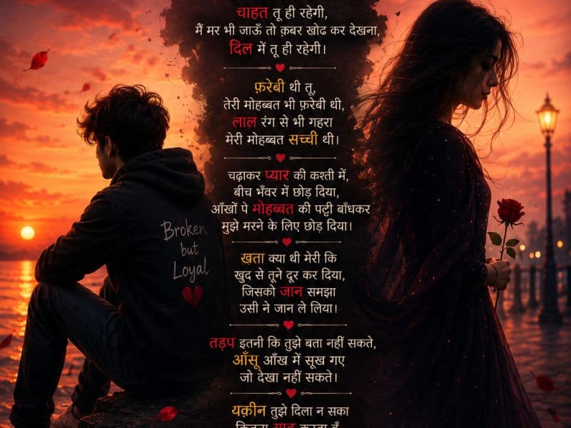 best-bewafa-shayari-in-hindi-heart-broken-dard-bhari-shayari